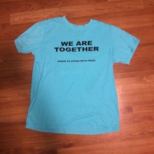 Neon Blue Urban Outfitters T-Shirt